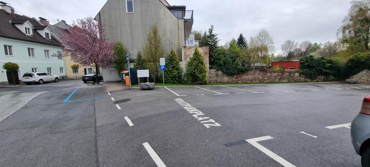 Innenstadtgarten-Wohnung Wolfsberg Bagian luar foto