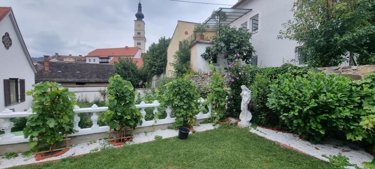 Innenstadtgarten-Wohnung Wolfsberg Bagian luar foto