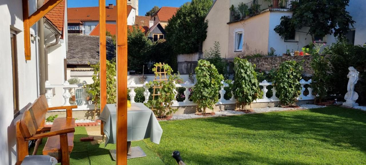 Innenstadtgarten-Wohnung Wolfsberg Bagian luar foto